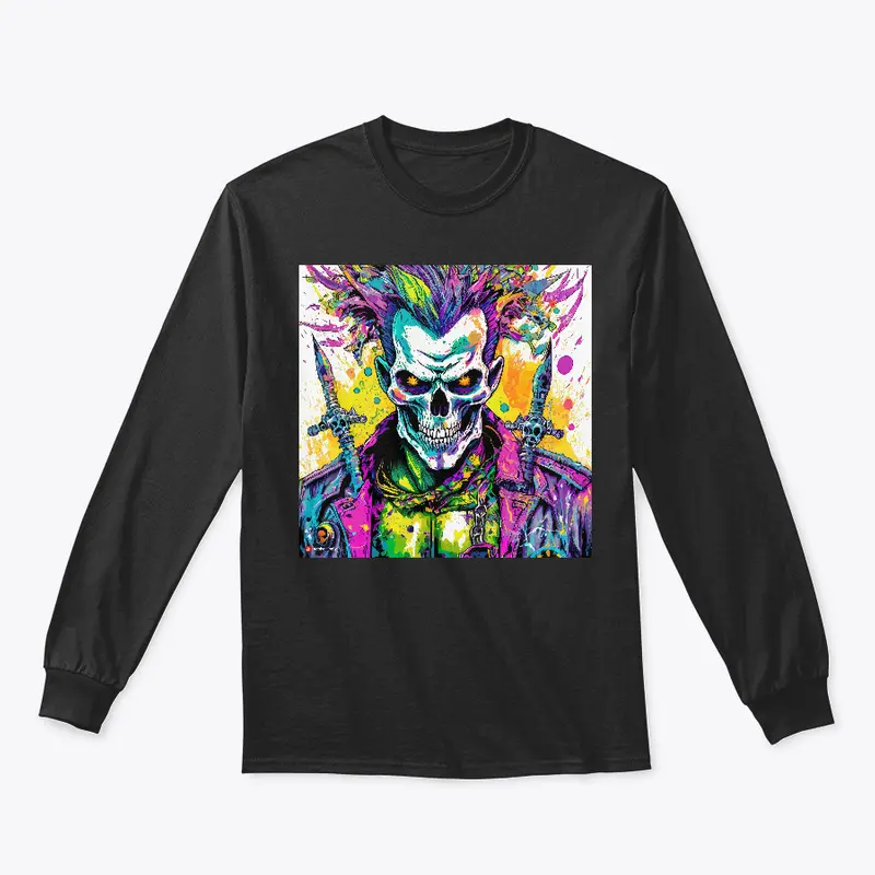 Punk T Shirt Design long sleeve tee